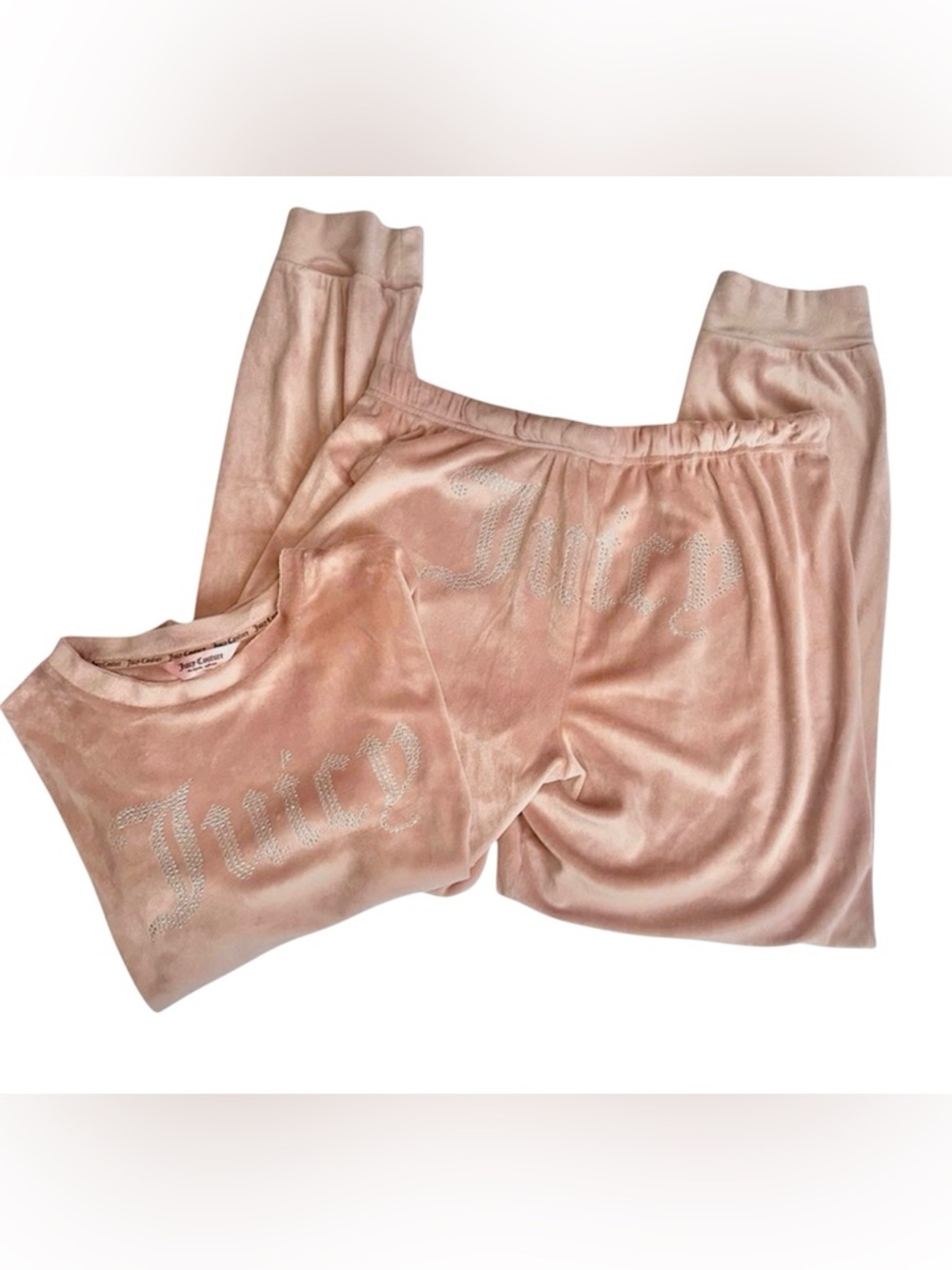 Juicy Couture Bling Velour Sleepwear Set!